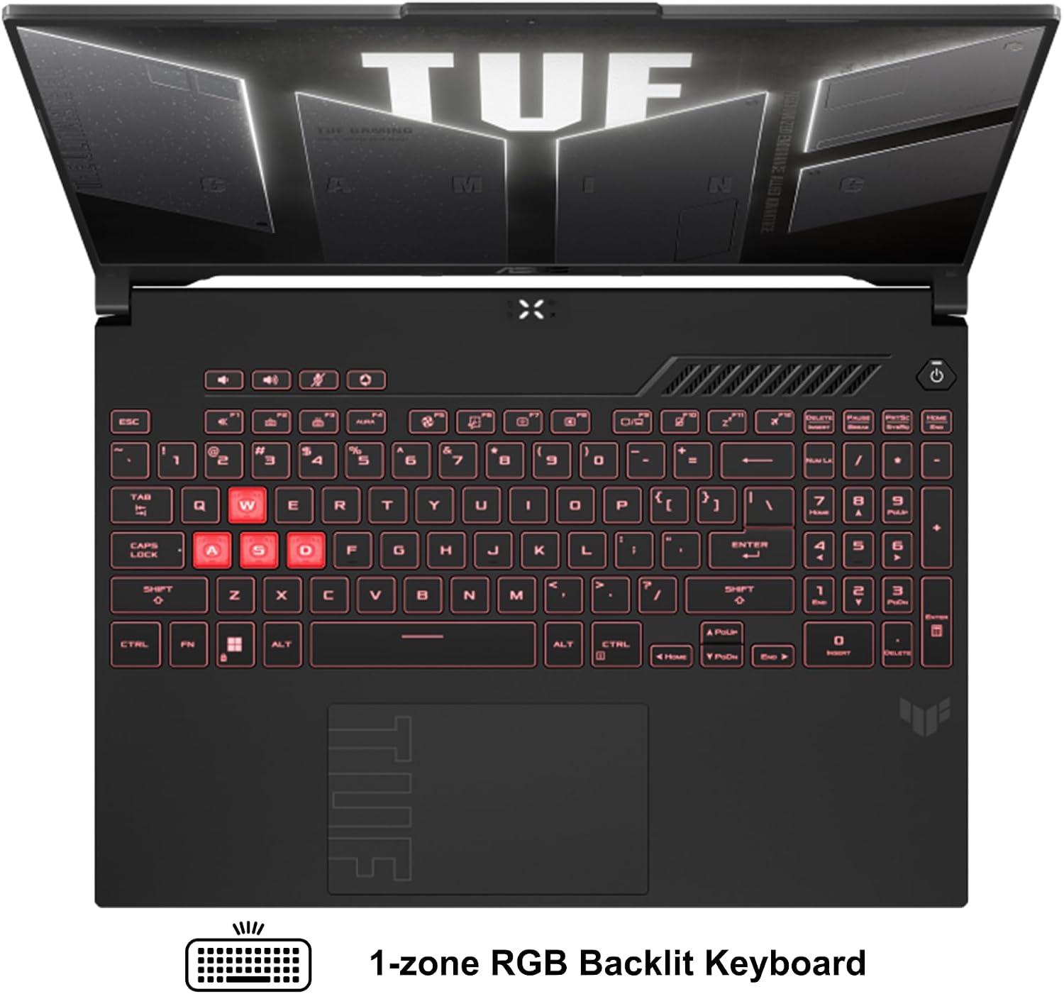 ASUS TUF Gaming A16 Laptop 16' WUXGA IPS 144Hz AMD 6-core Ryzen 7 7445HS 16GB RAM 512GB SSD GeForce RTX 4050 (Up to 194 AI Tops) RGB Backlit USB4 Two-Way AI Noise Cancelation Win11Pro ICP Hub