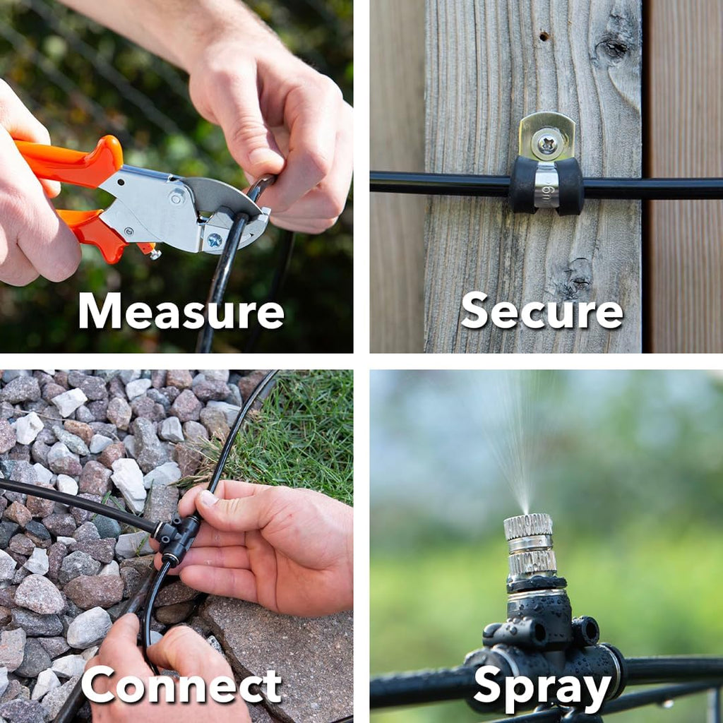 Stocker Portable Insect Mister 4L + US Plug Adapter - Rechargeable, for Mosquitos, Flies, Gnats, Pest Misting - Great for Outdoor, Camping, Hiking, Backpacking, Backyard BBQ
