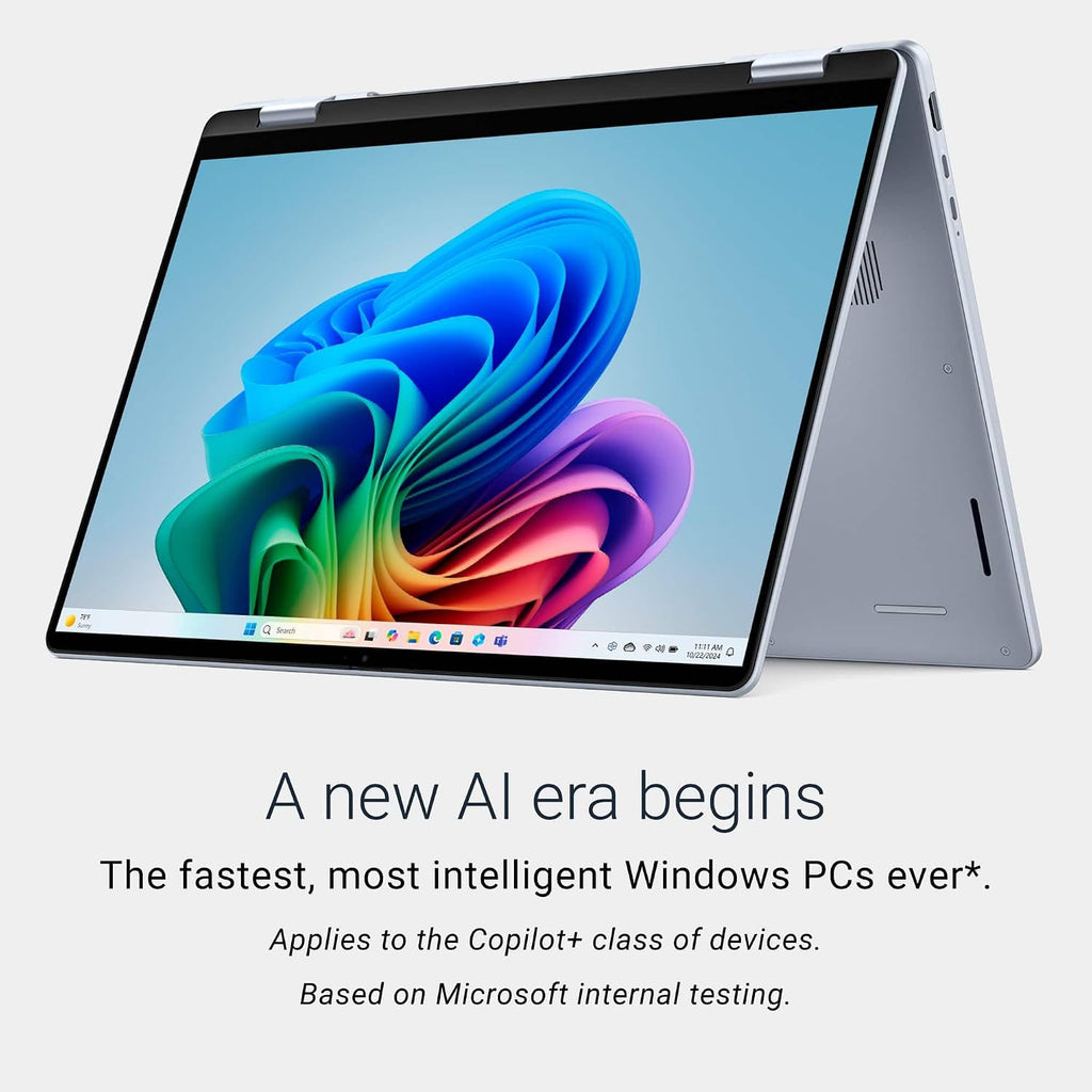 Dell 16 Plus (Next Gen Inspiron 16 Plus) 2-in-1 AI Laptop (16' FHD+ Touchscreen, Intel Core Ultra 7 256V (> i7-1355U), 16GB DDR5, 1TB SSD) Copilot+ PC, 21-Hr Battery, Wi-Fi 7, Fingerprint, Win 11 Home