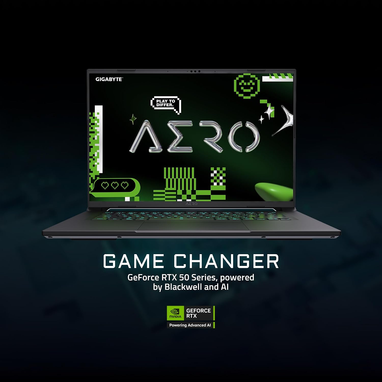 GIGABYTE AERO X16; Copilot+ PC - 165Hz 2560x1600 WQXGA - NVIDIA GeForce RTX 5050 - AMD Ryzen AI 7 350-1TB SSD with 16GB DDR5 RAM - Windows 11 Home - Space Gray AERO X16 1TH93USC94AH