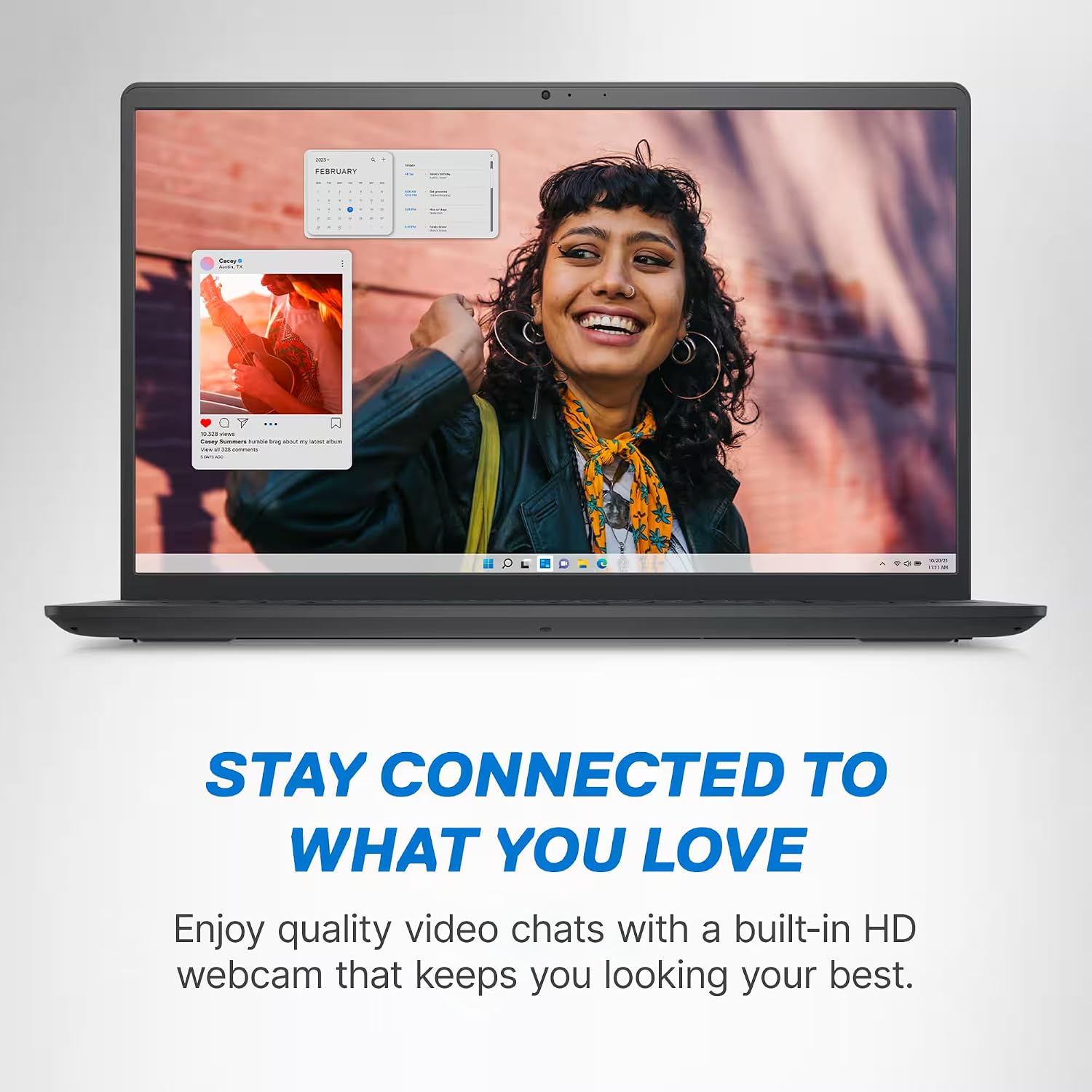 Dell Inspiron 15 Touchscreen Business Laptop, Lifetime Office, AI Copilot, 15.6' FHD, 10-Core Intel i5 (Upto 4.5GHz), 12GB RAM & 756GB Storage (256GB SSD+500GB Ext), Wi-Fi 6, HubxcelAccs, Win 11 Pro