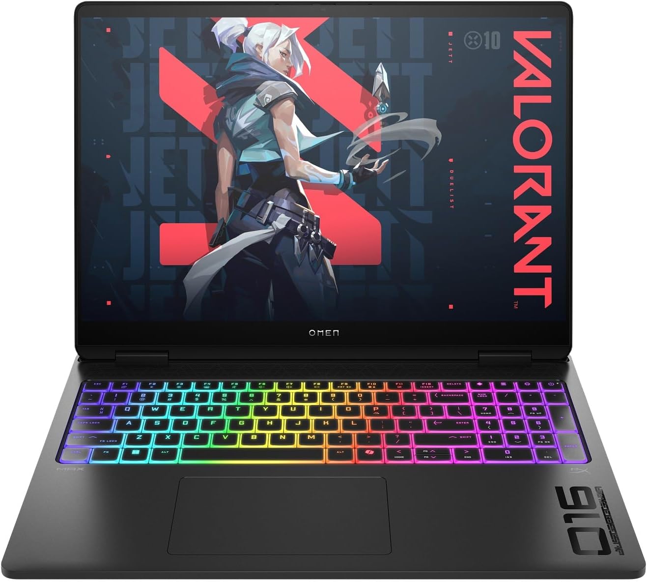 HP OMEN MAX 16-inch Gaming Laptop, Windows 11, Intel Core Ultra 9, 32GB RAM, 1TB SSD, NVIDIA GeForce RTX 5080, WQXGA, Shadow Black