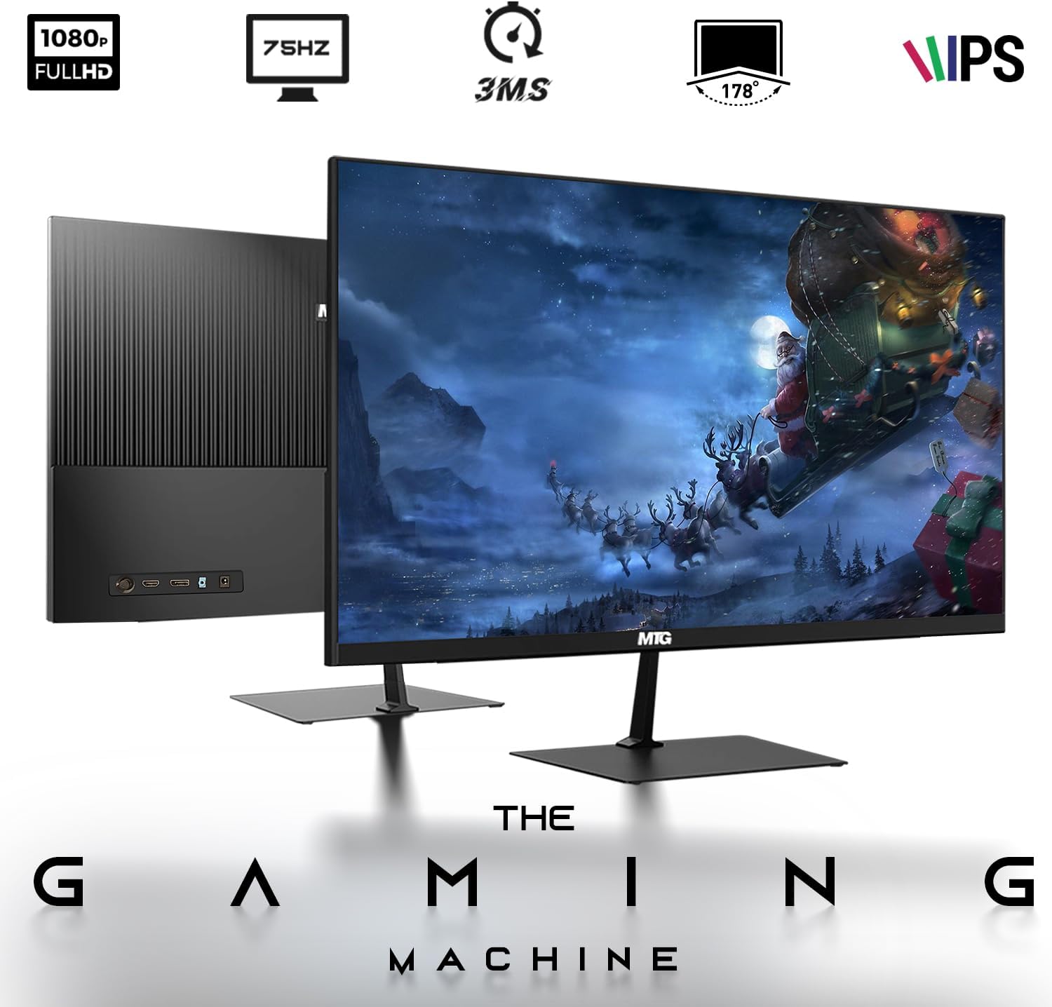 Dell Desktop PC Gaming Bundle - Core i7, 16GB RAM, 1TB SSD, 24-inch Monitor, GT 1030, RGB Keyboard with AI-Enhanced Copilot Key and Mouse, RGB Headphone, Webcam, Wi-Fi, Windows 11 Pro(Renewed)