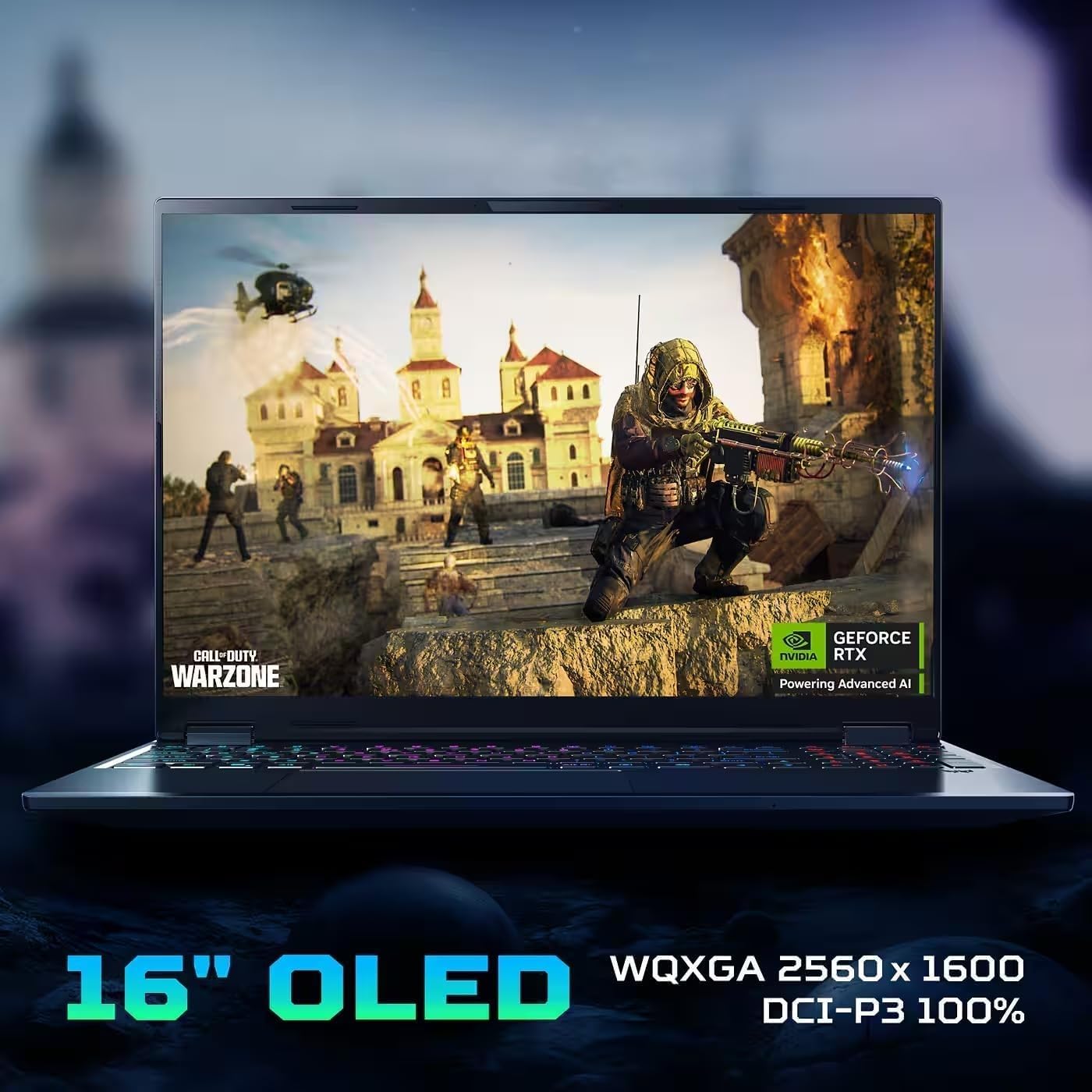 acer Predator Helios Neo 16S AI Gaming Laptop - 16' OLED 240Hz - Intel Core Ultra 9(up to 13 NPU Tops) - NVIDIA GeForce RTX 5070Ti - RGB Backlit Keyboard - Win 11 pro - Brand Accessory (64GB+4TB SSD)