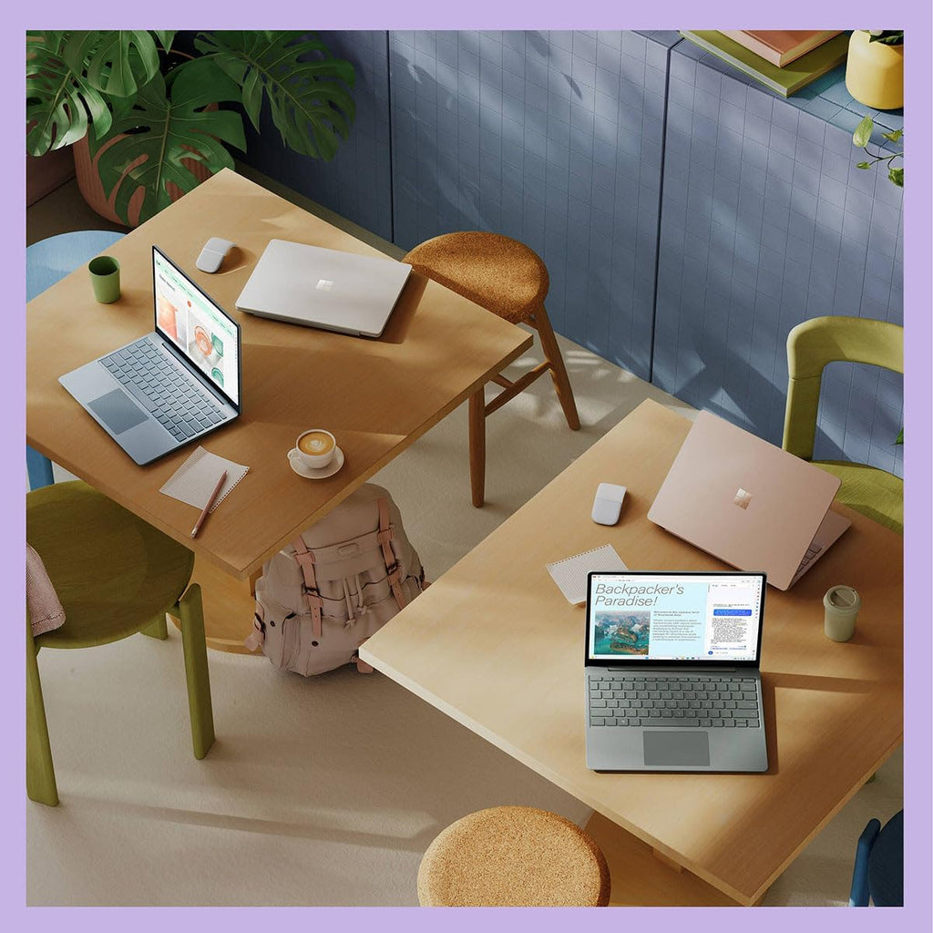 Microsoft Surface Laptop Go 3 12.4' Touchscreen Notebook - Intel Core i5-8 GB - 256 GB SSD - English Keyboard - Platinum