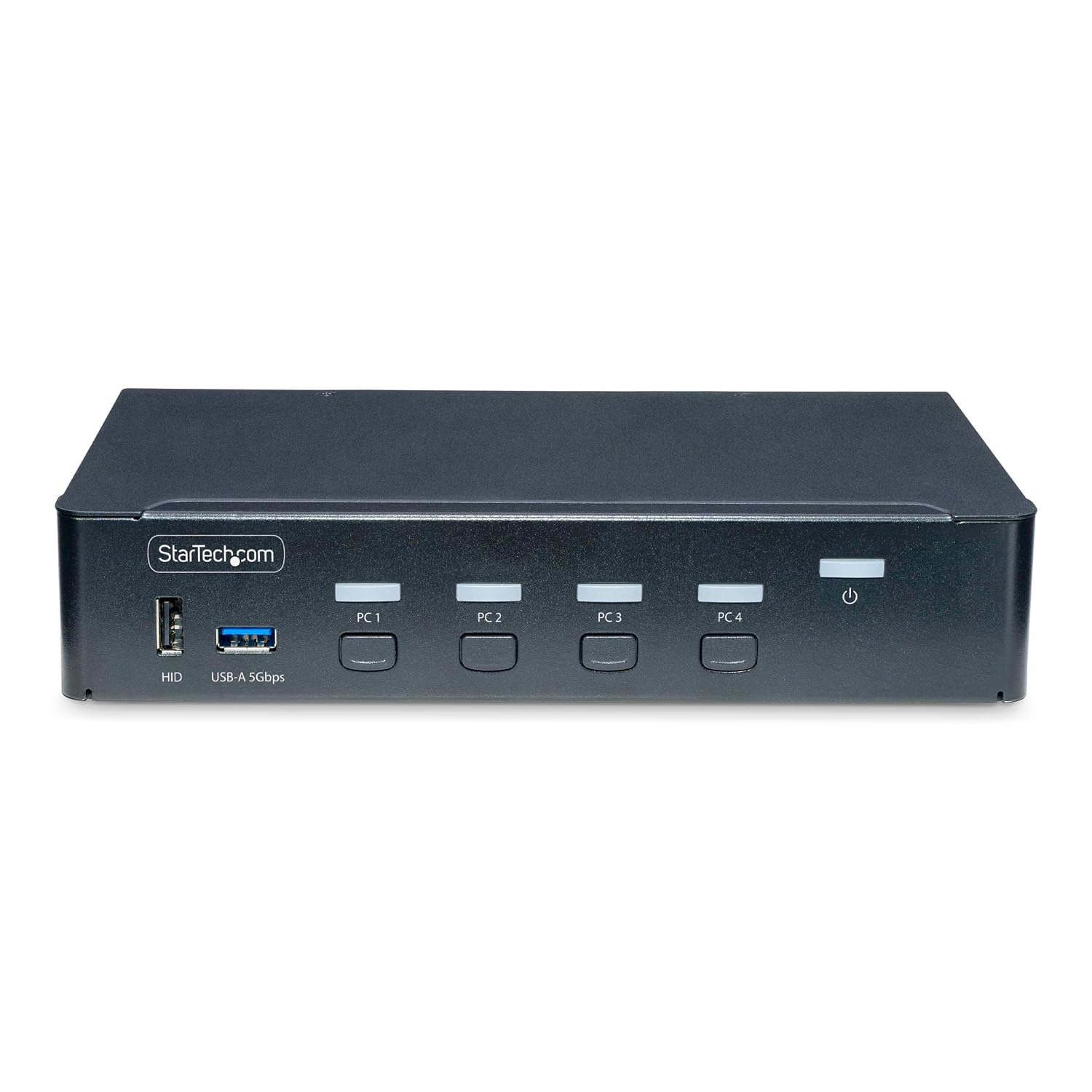 StarTech.com 4-Port DisplayPort KVM Switch, Single 4K 60Hz Monitor, 6X USB Ports, Hotkey Switching, TAA Compliant