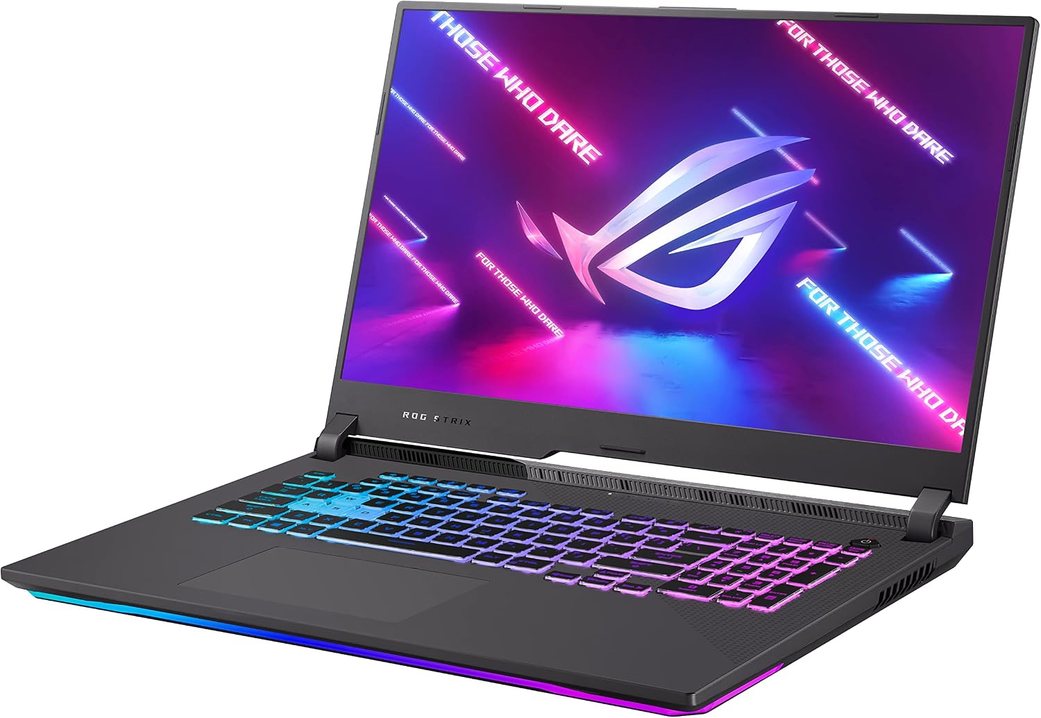 ASUS ROG Strix G17 (2021) Gaming Laptop, 17.3' 144Hz IPS Type FHD, NVIDIA GeForce RTX 3050 Ti, AMD Ryzen 7 4800H, 16GB DDR4, 512B PCIe NVMe SSD, RGB Keyboard, Windows 10, G713IE-EB74