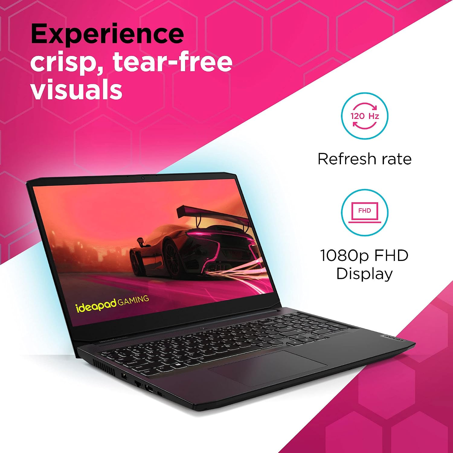 Lenovo - 2021 - IdeaPad Gaming 3 - Laptop Computer - 15.6' FHD Display -120Hz - AMD Ryzen 5 5600H - 8GB RAM - 256GB Storage - NVIDIA GeForce GTX 1650 - Windows 11 Home