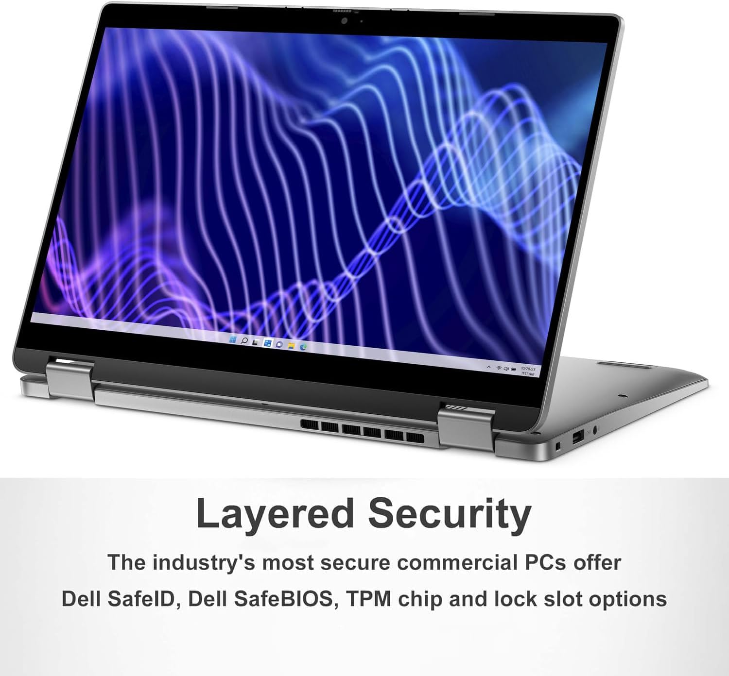 Dell Latitude 3340 3000 2-in-1 13' FHD Touchscreen Business Laptop (Intel 10-Core i5-1335U (> i7-1255U), 16GB DDR5, 512GB SSD, AES Stylus), Backlit, 1080p IR Webcam, Wi-Fi 6E, Win 11 Pro w/AI Copilot