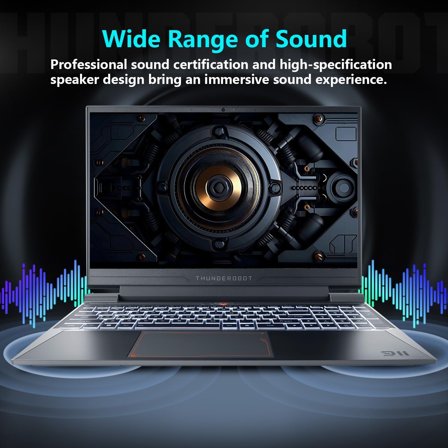 Thunderobot Storm 15 4050 Gaming Laptop, Intel Core i7-13620H, GeForce RTX 4050, 15.6' FHD 165Hz Display, 16GB RAM, 1TB SSD, Backlit Keyboard, HDMI, Wi-Fi, Win 11 Home, Black