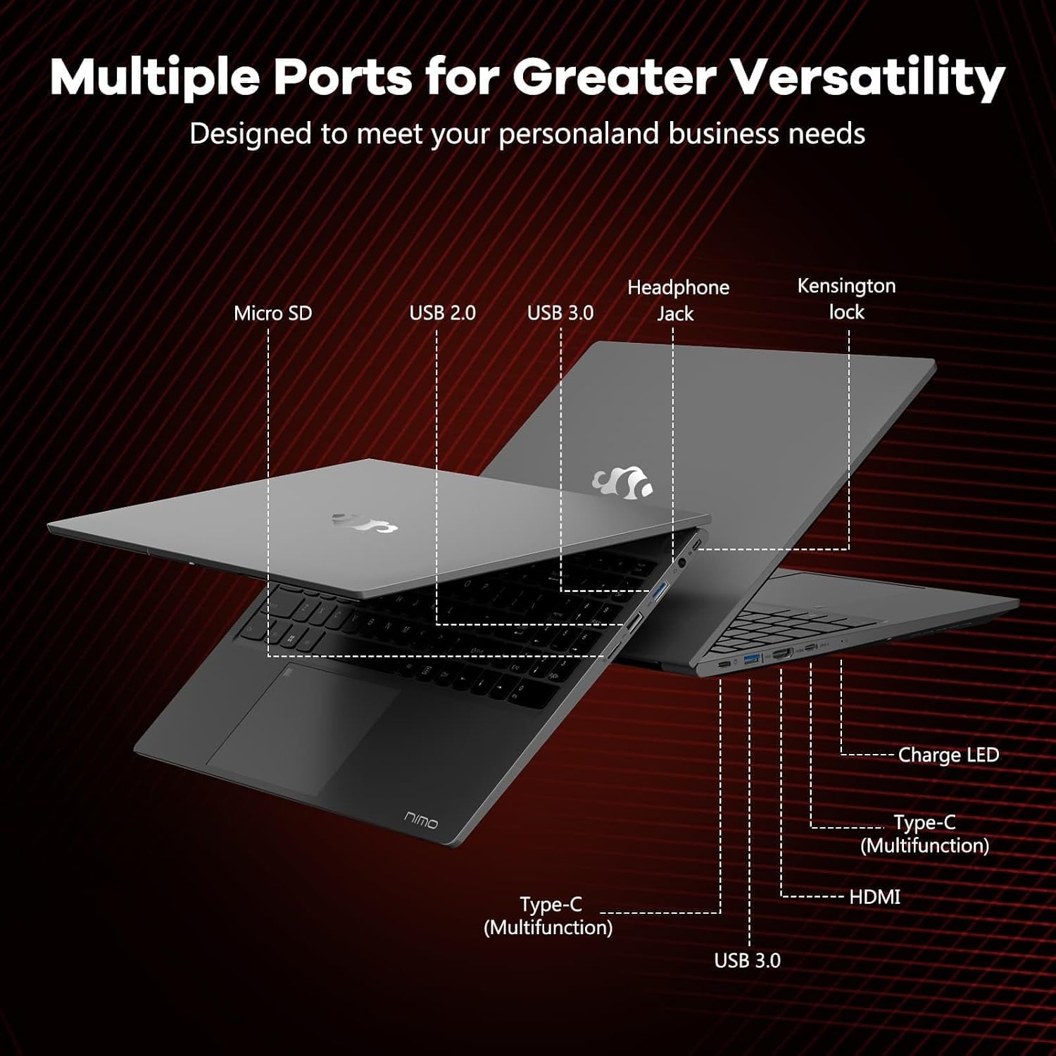 15.6 Business-gaming-Laptop, 6-Cores AMD Ryzen 5 6600H 660M 6nm GPU, 16GB DDR5 1TB SSD(Beat i7-1165G7 up to 4.5GHz)100W Type-C FHD IPS Laptop-Computer with Fingerprint Backlit Keyboard WiFi5 Win11