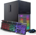 Dell Optiplex 7020 Gaming Desktop PC, Intel Core i7 4th Gen 3.4GHz, GeForce GT 1030 2GB, 16GB RAM, 512GB SSD, HDMI, DVI, VGA, New Keyboard, Mouse, Wi-Fi, Windows 11 Pro (Renewed)