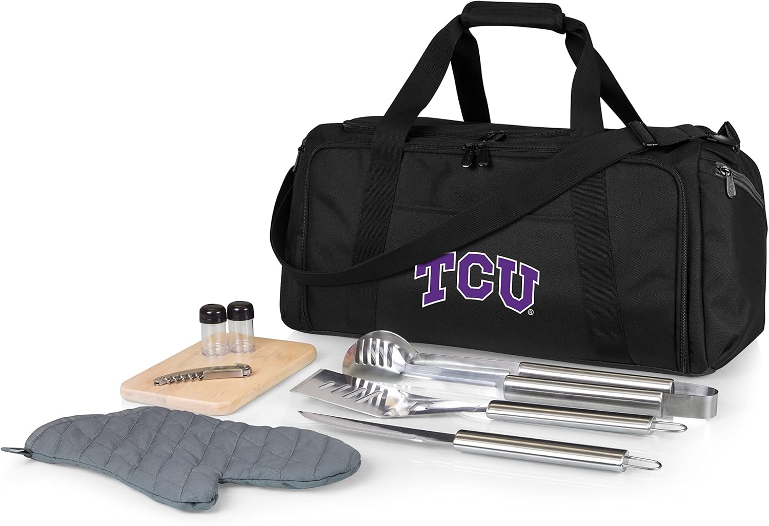 PICNIC TIME NCAA BBQ Kit Cooler Tote with Barbecue & Accessories