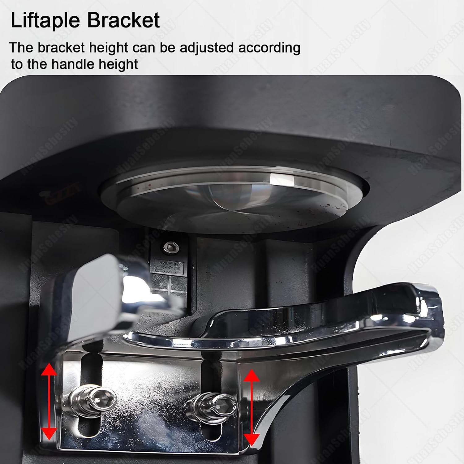 New 58mm Coffee Tamper,Automatic Electric Bean Powder Press Machine for Expresso,Coffee Tamper Machine,10-30kg Pressure,Adjustable Bracket Lift for Home and Office