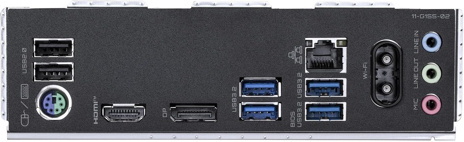 GIGABYTE B550M Gaming X WIFI6 AMD AM4 mATX Motherboard, Supports Ryzen 5000/4000/3000 Series, DDR4, 5+3 Power Phase, 2X M.2, PCIe 4.0, WIFI6, GbE LAN, PCIe EZ-Latch, WiFi EZ-Plug, RGB Fusion