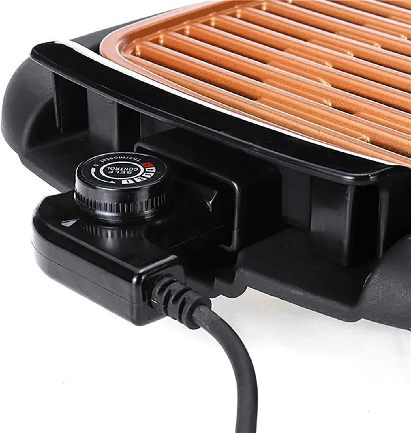 Electric grill, electric grill barbecue indoors, Portable Electric Smokeless Barbecue for Home Dinner,Household Nonstick Electric Griddle
