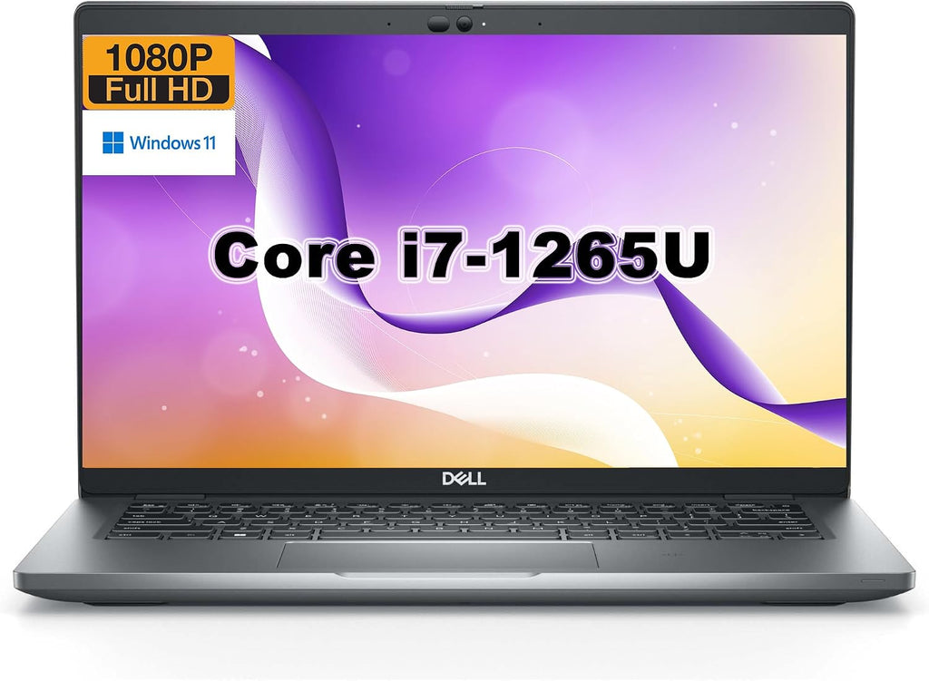 Dell Latitude 5430 14'' Laptop | Intel 12th Gen Core i7-1265U (10 Cores) | 16GB RAM - 512GB SSD | 1920×1080 FHD Windows 11 Pro (Renewed)