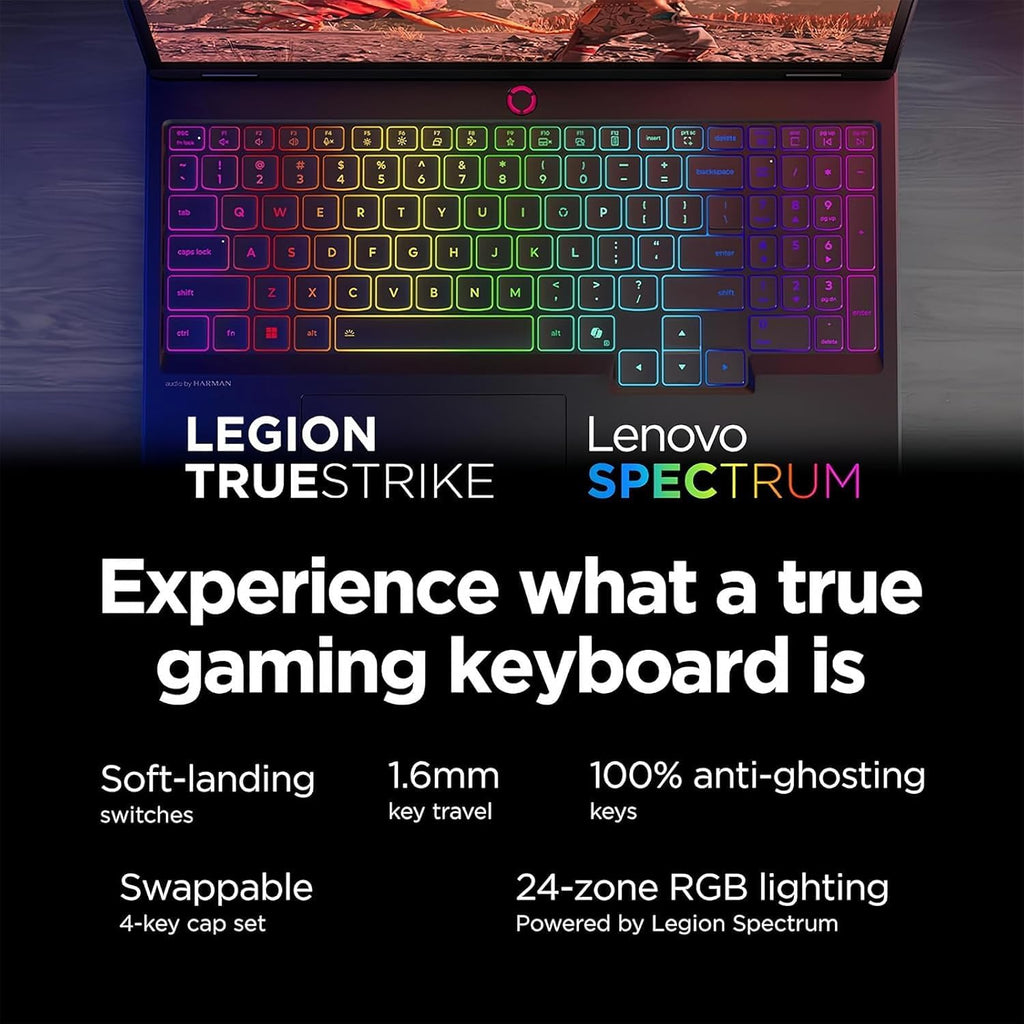 Lenovo Legion 5i 16' Gaming Laptop - Intel Core Ultra 9 275HX - GeForce RTX 5060 - WQXGA (2560x1600) - Windows 11 Home-W/HDMI Cable (32GB RAM | 2TB PCIe SSD)