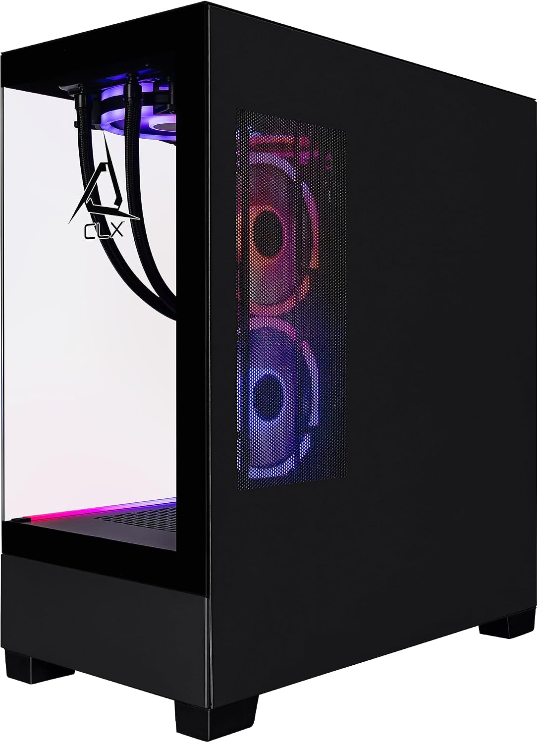 CLX Set Gaming PC - AMD Ryzen 7 9800X3D 4.7GHz, RTX 5080, 2TB NVMe M.2 SSD, 32GB DDR5 RGB Memory, 360mm AIO, WiFi, Windows 11 Home, Black