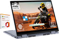 Dell Inspiron 14 2 in 1 Touchscreen Laptop, 14 Inch FHD+ Touch Screen Convertible, AMD Ryzen 5, 8GB RAM 512GB SSD, Windows 11 Pro, Lifetime Microsoft Office, Backlit Keyboard, Fingerprint Reader, HDMI
