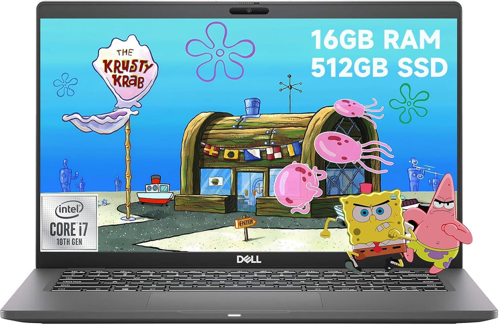 Dell Latitude 7410 Business Laptop, 14' FHD (1920x1080), Intel Core i7-10610U 1.8GHz Up to 4.9Ghz, 16GB RAM, 512GB SSD, CAM, Windows 11 Pro (Renewed)