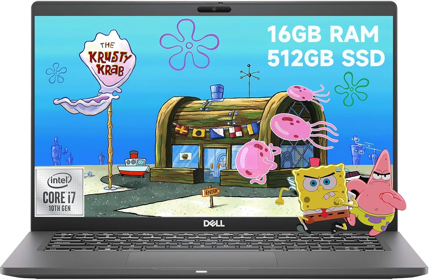 Dell Latitude 7410 Business Laptop, 14' FHD (1920x1080), Intel Core i7-10610U 1.8GHz Up to 4.9Ghz, 16GB RAM, 512GB SSD, CAM, Windows 11 Pro (Renewed)