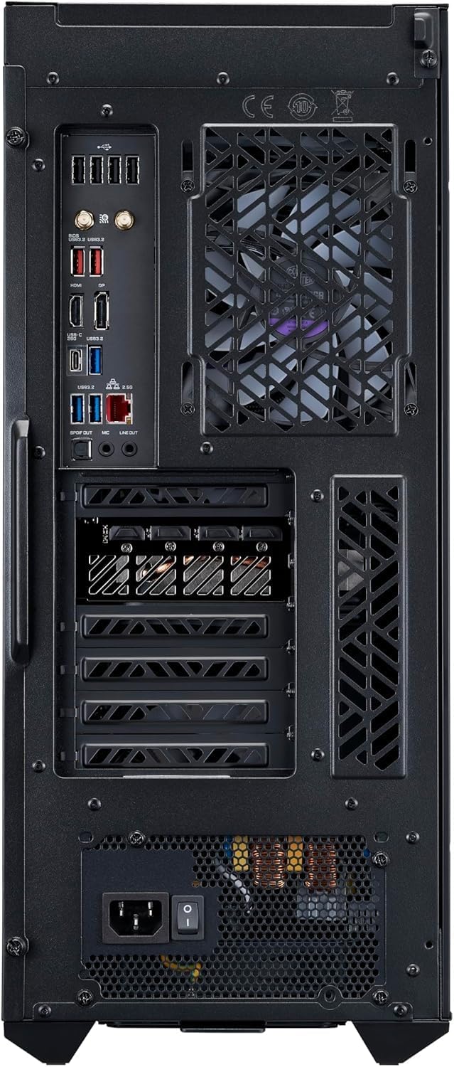 Cooler Master TD5 Pro Gaming PC – AMD RYZEN 7 7800X3D, AMD RX 9070 XT 16GB, 32GB DDR5 6000MHz, 2TB Gen4 M.2, Windows 11, MWE Gold 850 V3 PSU, ATX Desktop PC