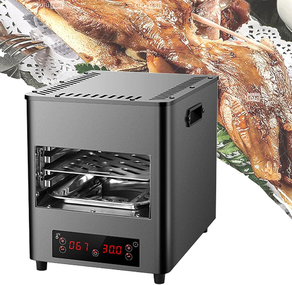 1700W 800℃ Gourmet Steak Grill - Steakhouse Quality, Controllable Time & Temp, Indoor Electric Steak Broiler,A