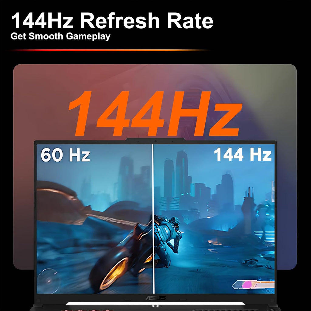 ASUS TUF Gaming A16 Laptop 16' WUXGA IPS 144Hz AMD 6-core Ryzen 7 7445HS 64GB RAM 1TB SSD GeForce RTX 4050 (Up to 194 AI Tops) RGB Backlit USB4 Two-Way AI Noise Cancelation Win11Pro ICP Hub
