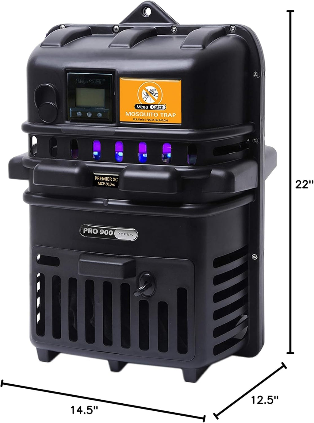 | PREMIER XC Pro 900 | Outdoor Mosquito Trap | Fly Trap for Gnats, Sand Flies & Black Flies | Mosquito Killer | Insect Trap | Great for Yard & Patio | Covers 1 Acre | Bug Zapper Alternative