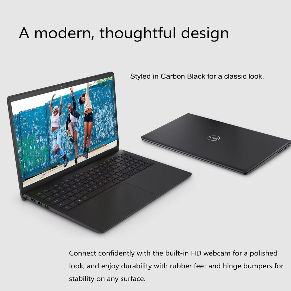 Dell Inspiron 3000 Series 3520 Laptop, 15.6' FHD Touchscreen, Intel Core i5-1155G7, 32GB DDR4 RAM, 2TB PCIe SSD, Webcam, SD Card Reader, Wi-Fi, Windows 11 Home, Black