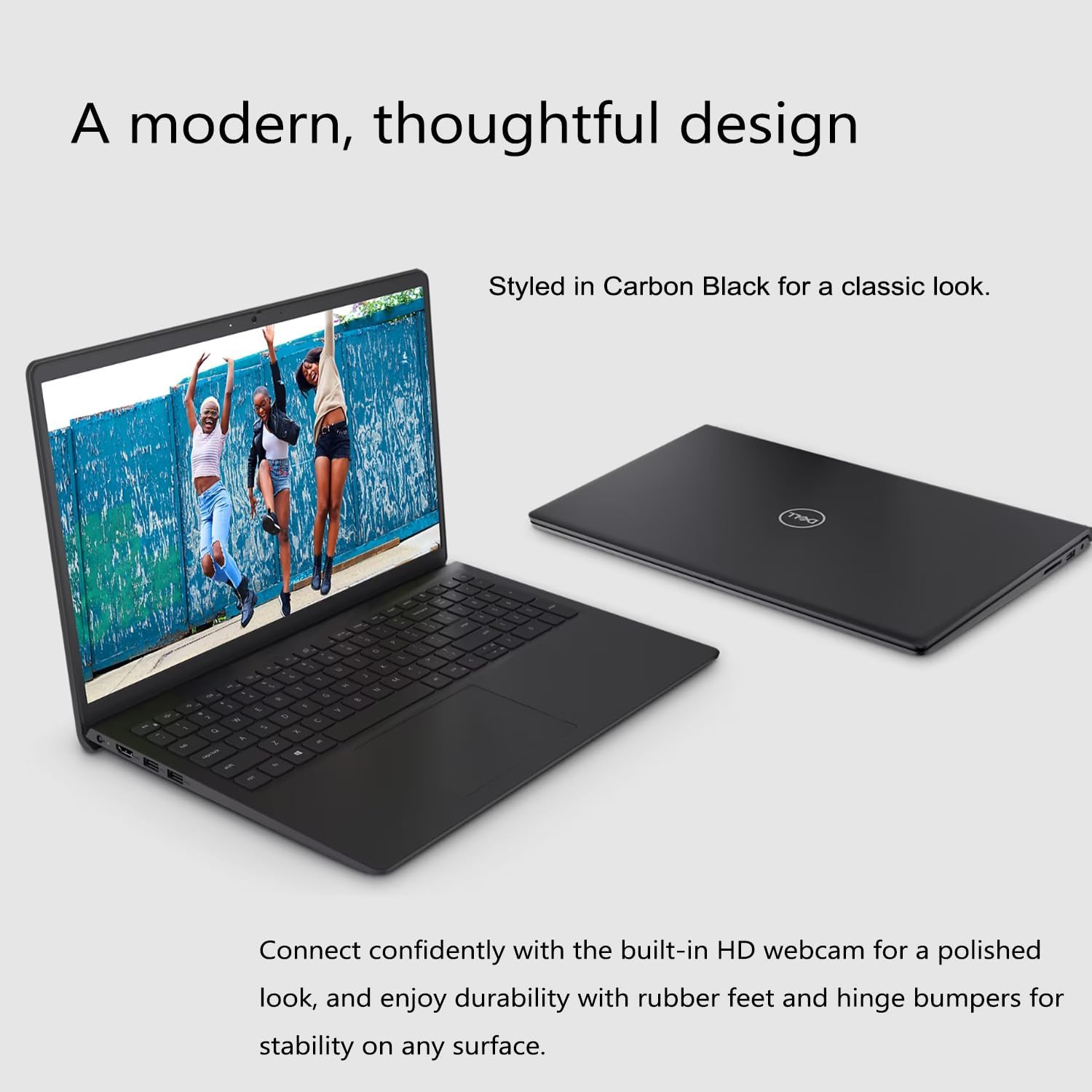 Dell Inspiron 3000 Series 3520 Laptop, 15.6' FHD Touchscreen, Intel Core i5-1155G7, 32GB DDR4 RAM, 2TB PCIe SSD, Webcam, SD Card Reader, Wi-Fi, Windows 11 Home, Black