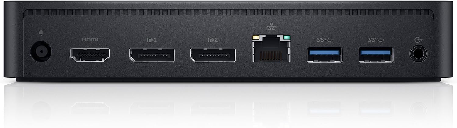 Dell 452-BCYT D6000 Universal Dock, Black, Single