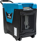 145-Pint LGR Commercial Dehumidifier with Auto Purge Pump, Handle and Wheels for Water Damage Restoration