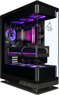 CLX Ra Gaming PC - AMD Ryzen 9 9950X3D 4.3GHz, GeForce RTX 5090, 4TB NVMe M.2 SSD, 96GB DDR5 RGB Memory, 360mm AIO, WiFi, Windows 11 Pro, Black