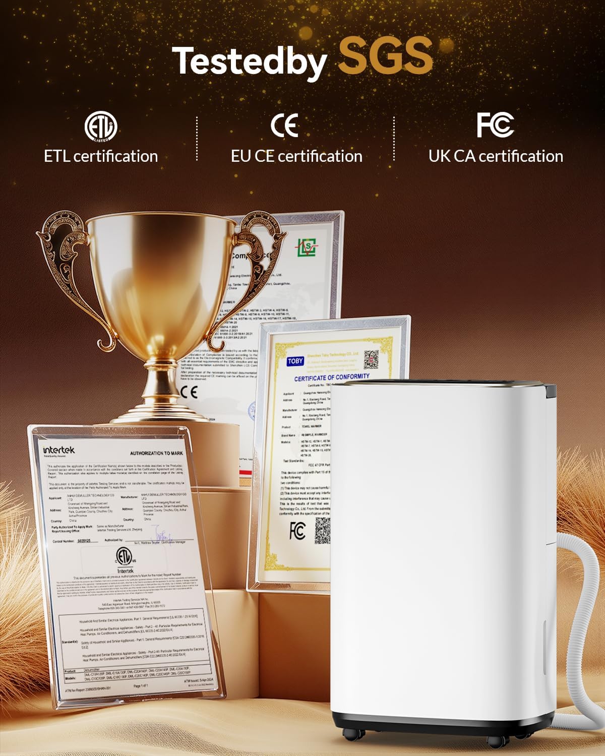 3000 Sq. Ft. Dehumidifier for Basement, 30 Pint Quiet Dehumidifiers for Home with Drain Hose, Smart Humidity Control, 24H Timer & Child Lock, Ideal for Large Rooms, Bathroom, Bedroom, Garage