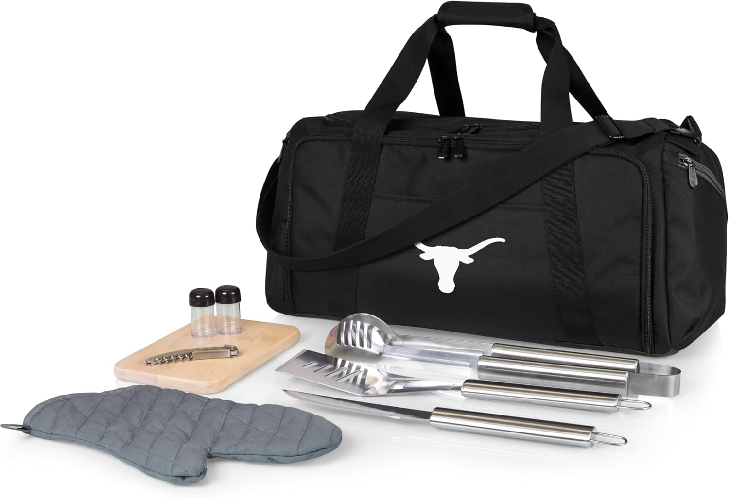 PICNIC TIME NCAA BBQ Kit Cooler Tote with Barbecue & Accessories