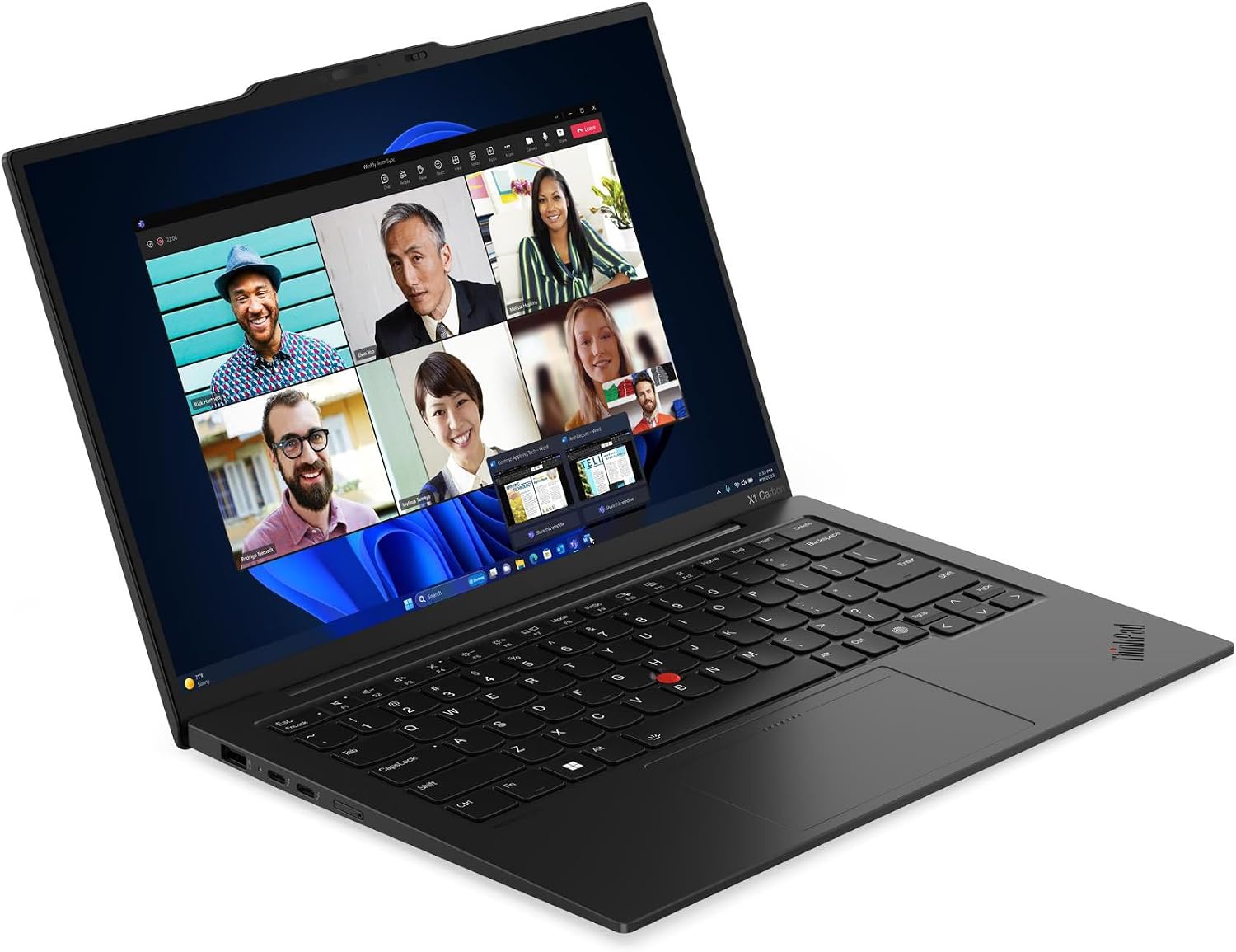 Lenovo ThinkPad X1 Carbon Gen 12 Laptop (14' FHD+ Touchscreen, Intel Core Ultra 7 165U vPro, 32GB DDR5, 1TB SSD), Fingerprint Reader, Backlit, IR Webcam, 2X Thunderbolt 4, IST HUB, Win 11 Pro, AI PC