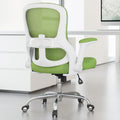Office Chair Ergonomic Desk Chair Comfy: 400LBS Mesh Computer Chair Ergonomic Gaming Chairs with Wheels Adjustable Lumbar Support and Flip up Armrest-Swivel Executive Chairs Long Hours(Green)