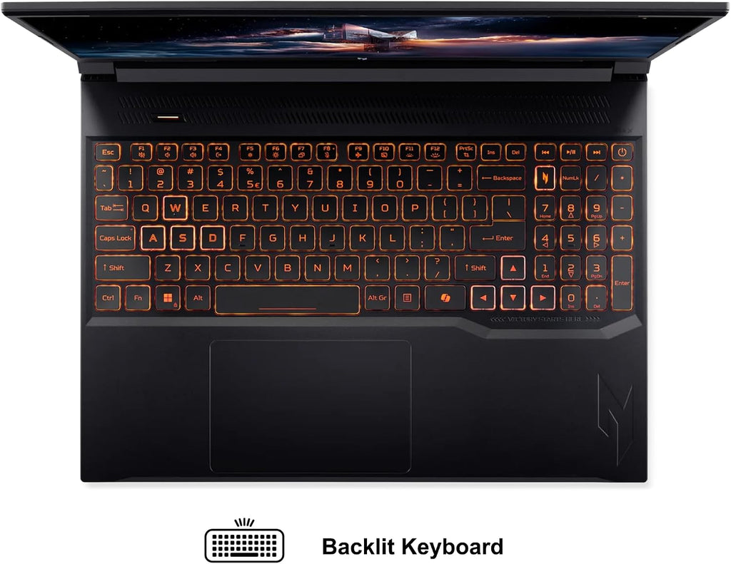 acer Nitro V 16 AI Gaming Laptop 16' WUXGA IPS 180Hz AMD Zen 4 6-core Ryzen 5 240 32GB DDR5 1TB SSD GeForce RTX 5050 (Up to 421 AI Tops) Backlit Win11Pro ICP Hub
