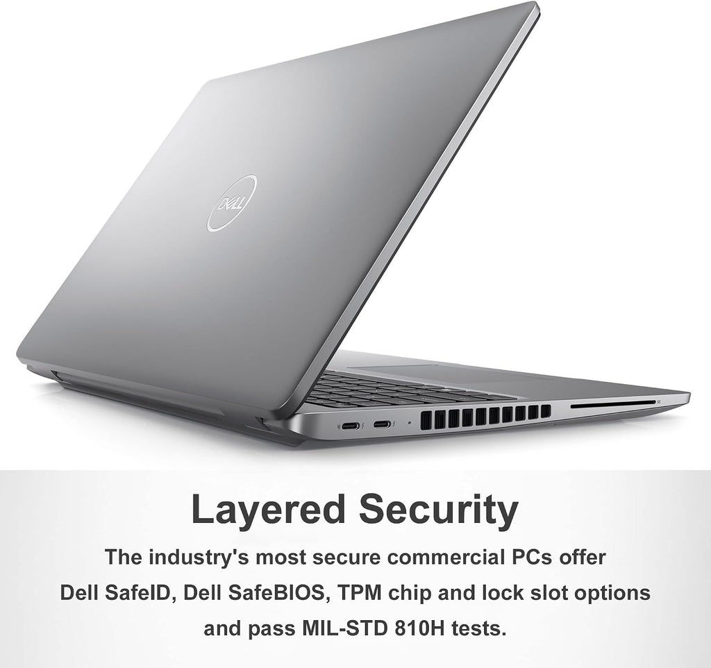 Dell Latitude 5550 5000 Business AI PC Laptop (15.6' FHD Anti-Glare, Intel 12-Core Ultra 5 125U (> i7-1355U), 16GB DDR5 RAM, 512GB SSD), Backlit, 1080p Webcam, Thunderbolt 4, Ethernet, Win 11 Pro