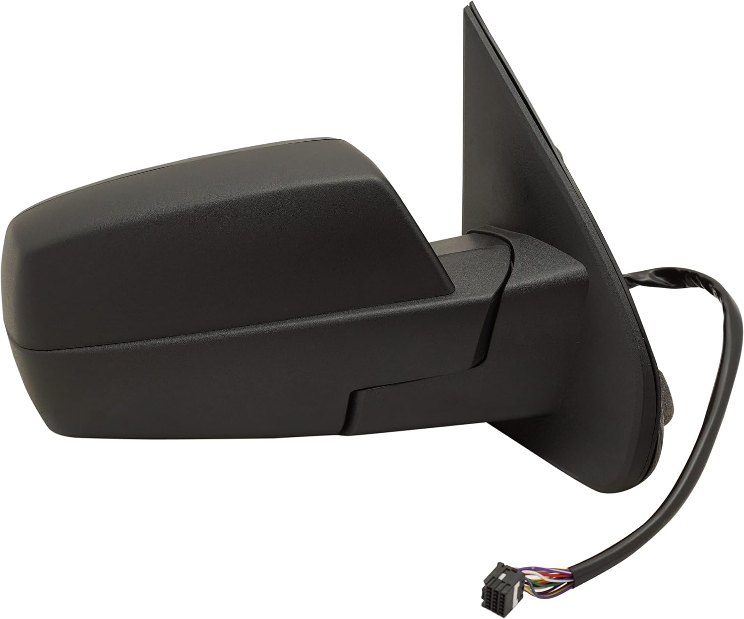 Garage-Pro Passenger Side Power Heated Mirror for Chevrolet Silverado 1500 GMC Sierra 1500 2014-2018 Power Fold With Signal Light, Memory & Puddle Lamp; Without Blind Spot Monitor Textured