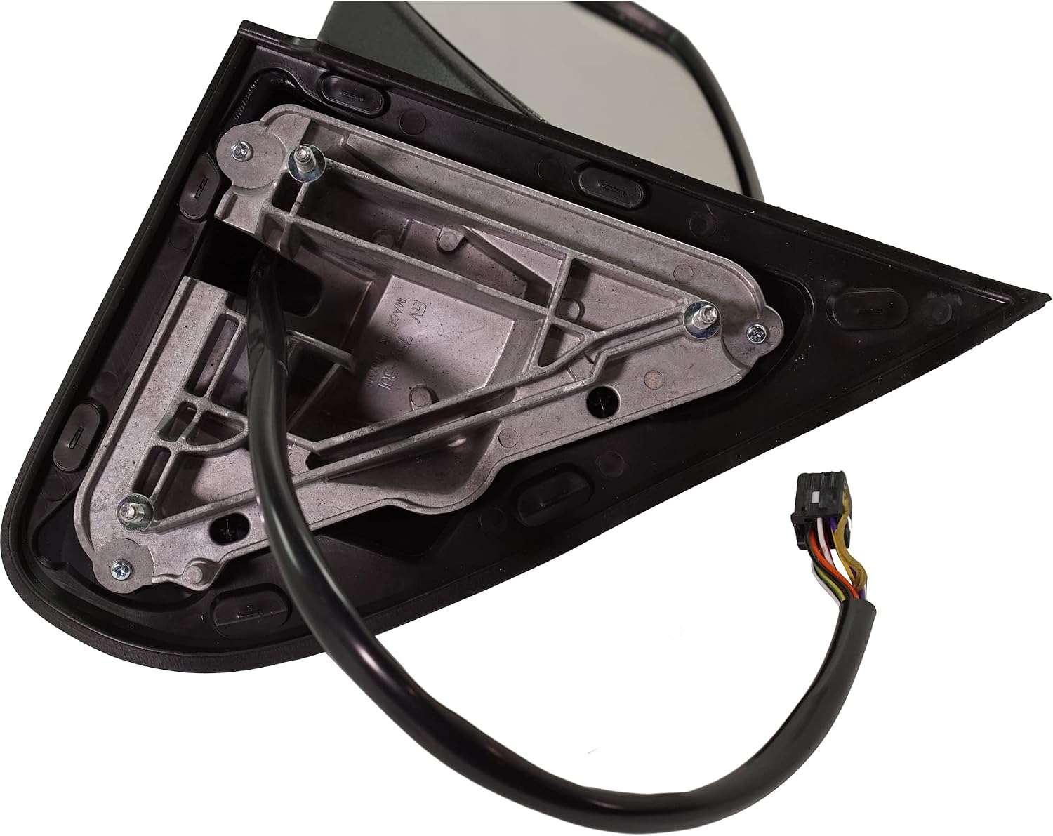 Kool Vue Driver & Passenger Side Power Heated Mirrors for Chevrolet Silverado 1500 GMC Sierra 1500 2014-2018 Power Fold With Signal Light, Memory & Puddle Lamp; Without Blind Spot Monitor Textured