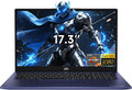 NIMO 17.3' FHD-Gaming-Laptop, AMD R7 7735HS (8C/16T, Beats i7-12650H) 16GB DDR5 RAM 1TB SSD Business-Computer with Radeon 680M, 100W Type-C, Wi-Fi 6E, 58Wh Battery, Fingerprint, Backlit Keyboard