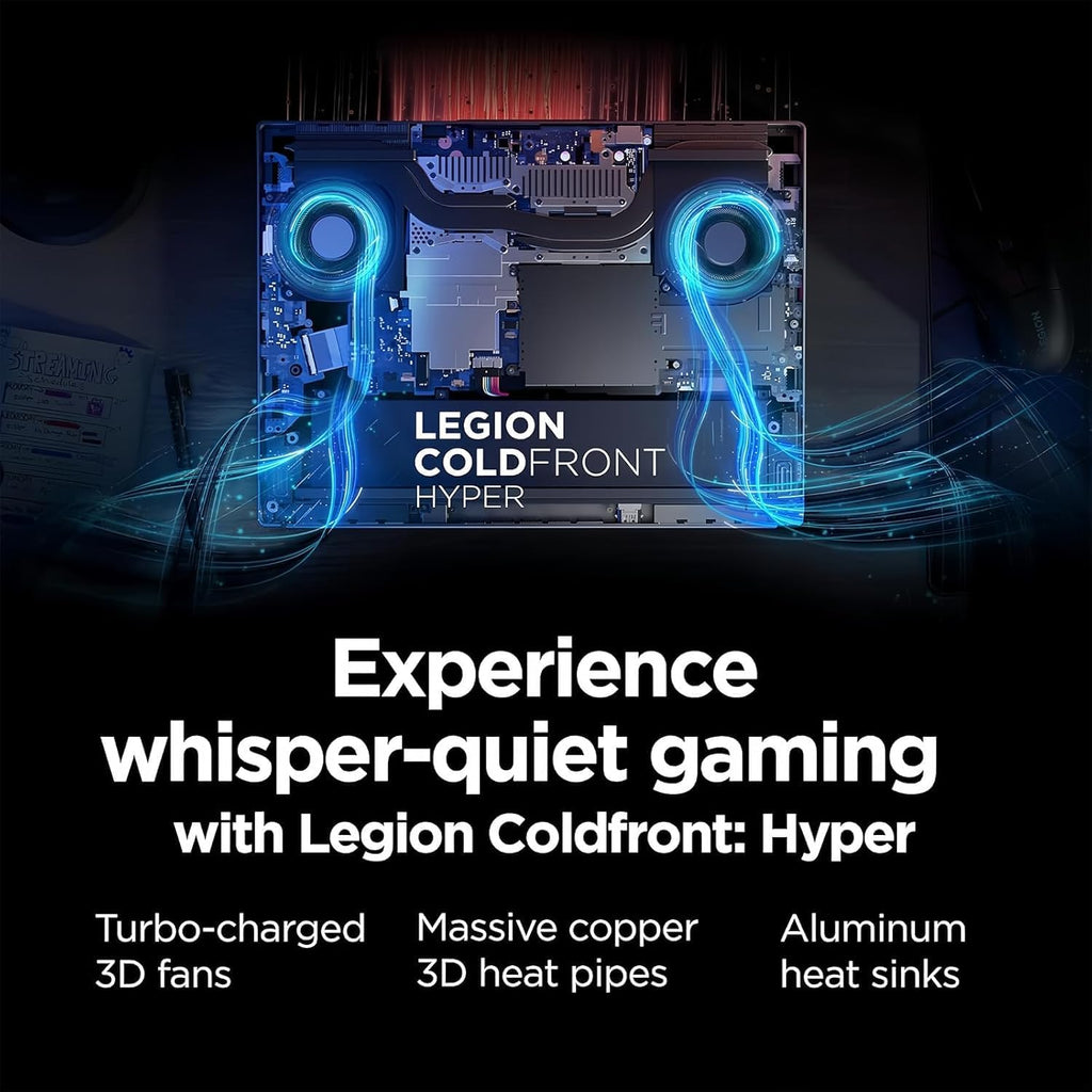 Lenovo Legion 5i 16' Gaming Laptop - Intel Core Ultra 9 275HX - GeForce RTX 5060 - WQXGA (2560x1600) - Windows 11 Home-W/HDMI Cable (32GB RAM | 2TB PCIe SSD)