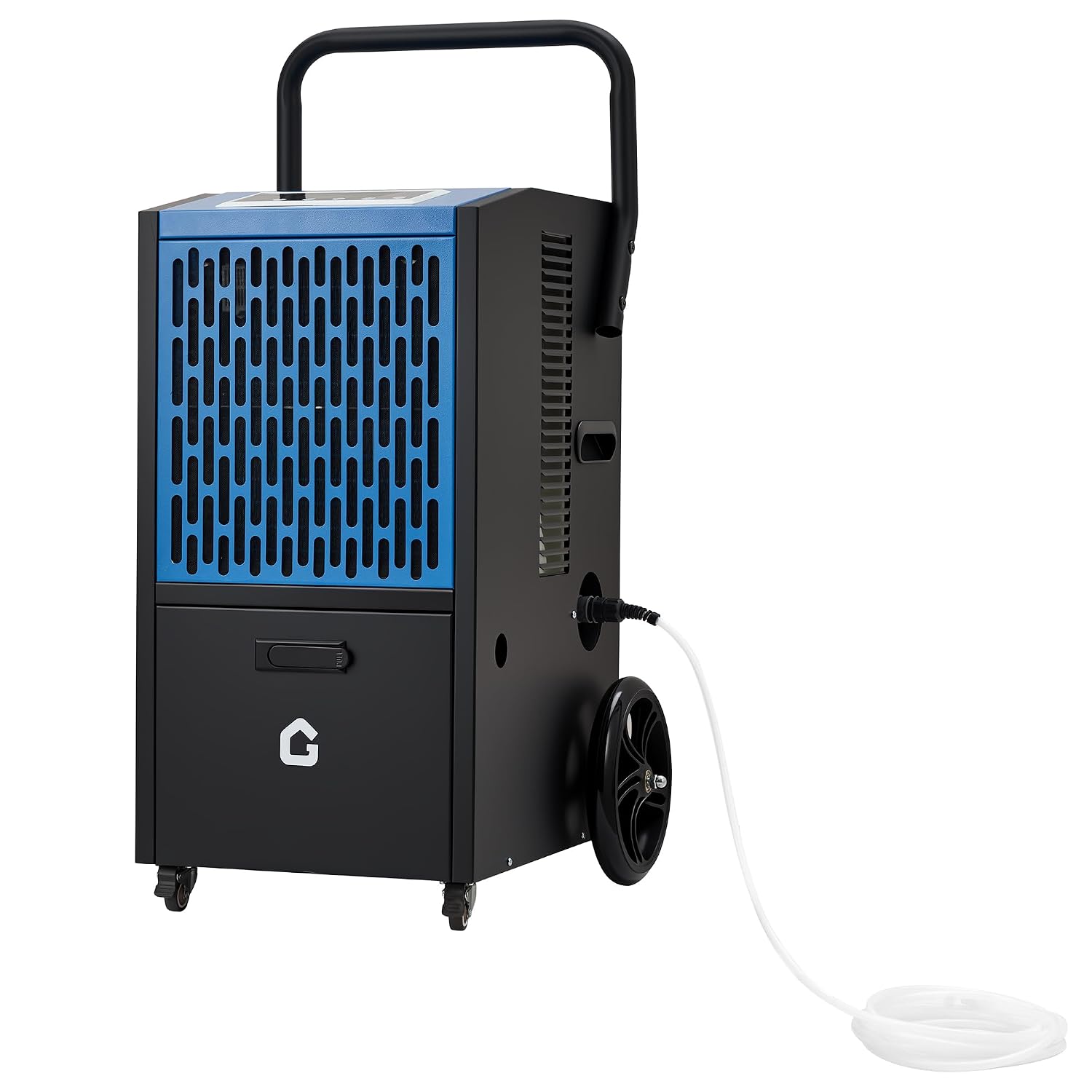 Garvee 105 pt Commercial Dehumidifier with Pump and Drain Hose Portable Industrial Heavy Duty Removal Dehumidifiers for Basements with Auto Drain,Powerful Humidity Control for Large Spaces
