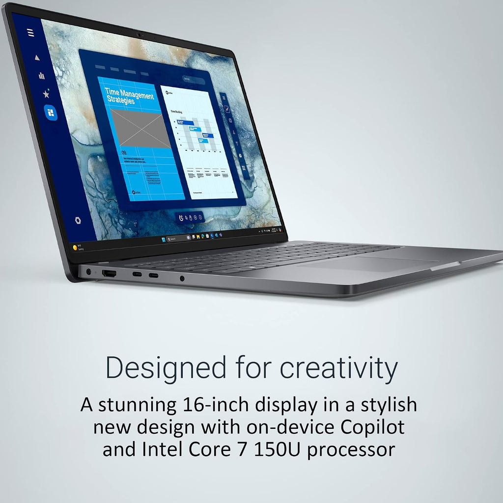 Dell Pro 16 (Next Gen Latitude 3550) Business Laptop (16' FHD+ Touchscreen, Intel 10-Core 7 150U, 32GB DDR5, 1TB SSD) 1080p IR Webcam, Backlit, Thunderbolt 4, Wi-Fi 6E, Win 11 Pro, Magnetite, PC16250