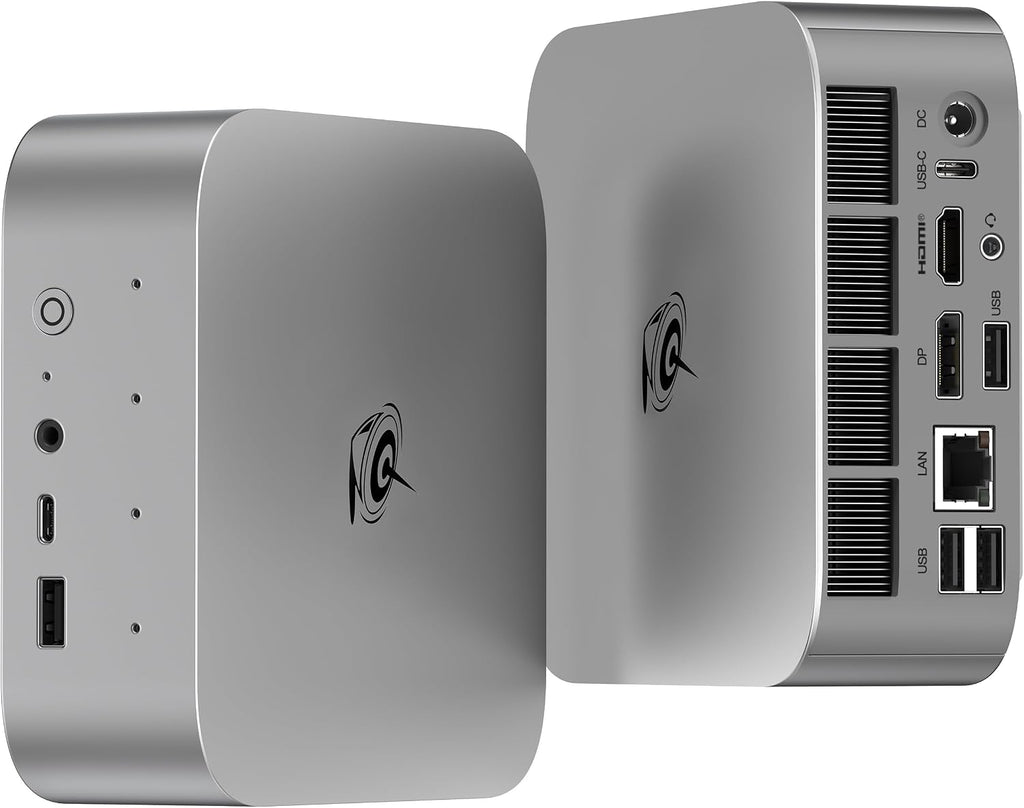 Beelink SER9 Pro+ Mini PC, AMD Ryzen 7 H 255 (up to 4.9GHz, 8C/16T), AMD Radeon 780M Graphics, 32GB LPDDR5X RAM 7500MT/s, 1TB PCIe4.0 SSD, USB4/2.5G LAN/WiFi6/BT5.2, Gaming/Office Mini Computer