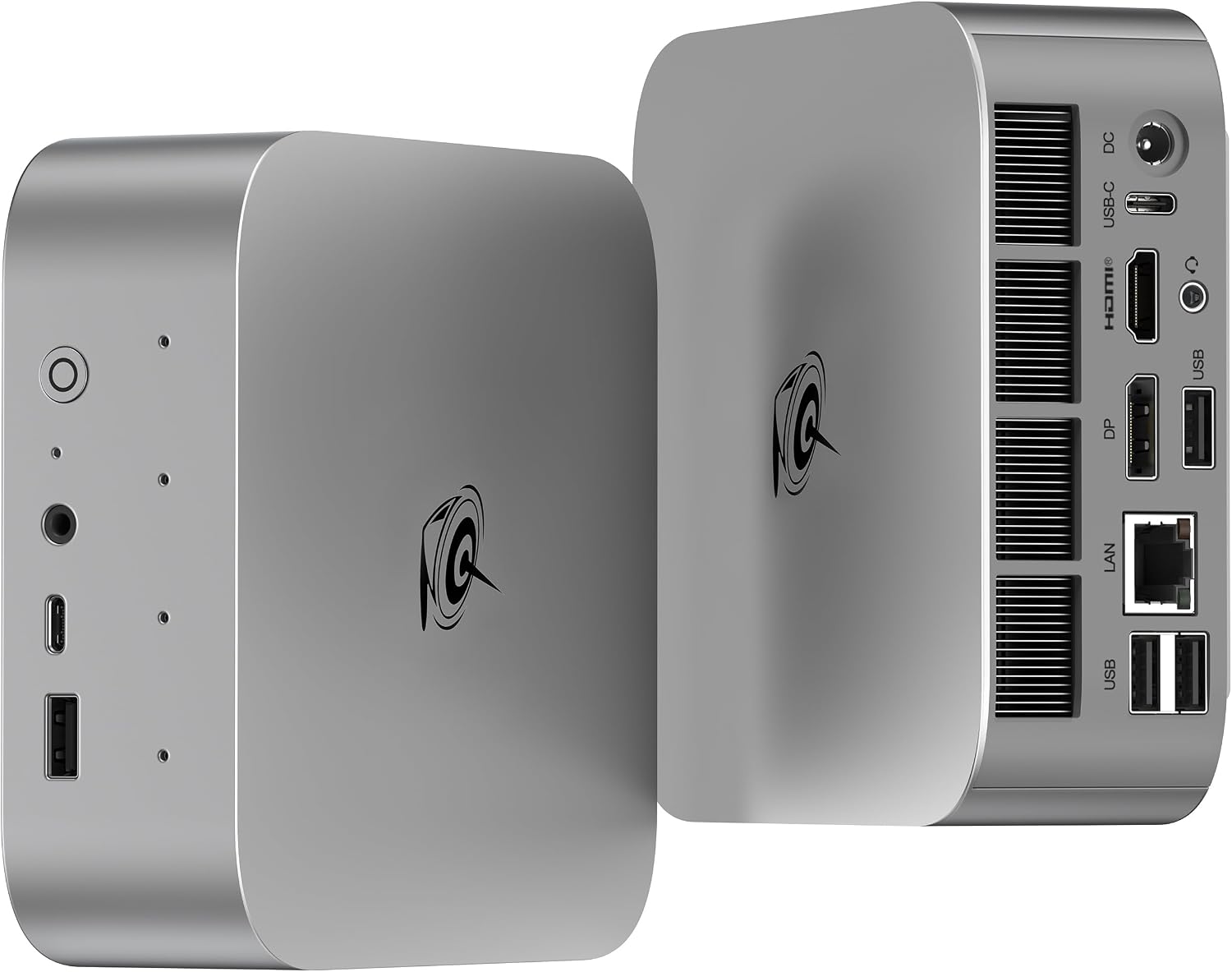 Beelink SER9 Pro+ Mini PC, AMD Ryzen 7 H 255 (up to 4.9GHz, 8C/16T), AMD Radeon 780M Graphics, 32GB LPDDR5X RAM 7500MT/s, 1TB PCIe4.0 SSD, USB4/2.5G LAN/WiFi6/BT5.2, Gaming/Office Mini Computer