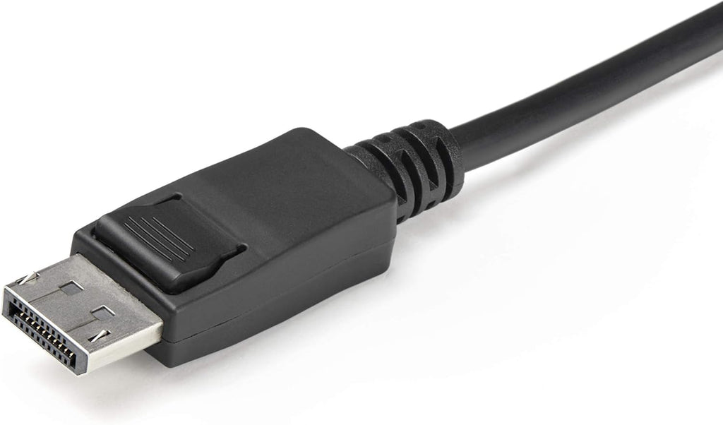 StarTech.com 2 Port DisplayPort KVM Switch - 4K 60Hz - Compact Dual Port UHD DP 1.2 USB Desktop KVM Switch with 4ft Cables & Audio - Bus Powered & Remote Switching - MacBook ThinkPad (SV211DPUA4K)